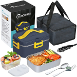 Lunch Box Chauffante bleue pratique pour vos déplacements