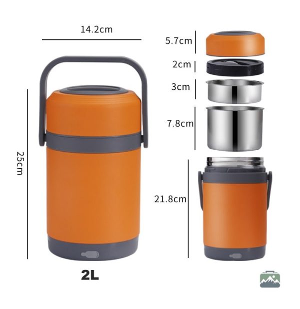 Gamelle USB pour réchauffer vos repas facilement