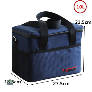 Glacière bleue pratique pour conserver les boissons fraîches