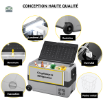Glacière 12V, design compact et pratique pour les voyages