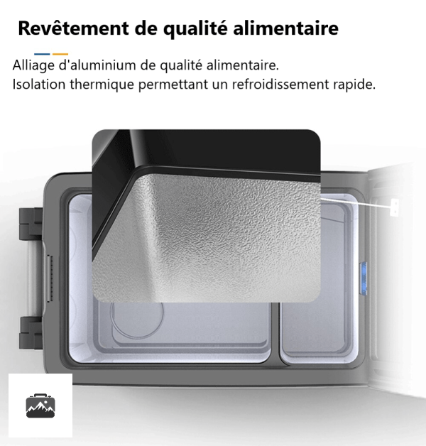 Modèle 220V de glacière électrique