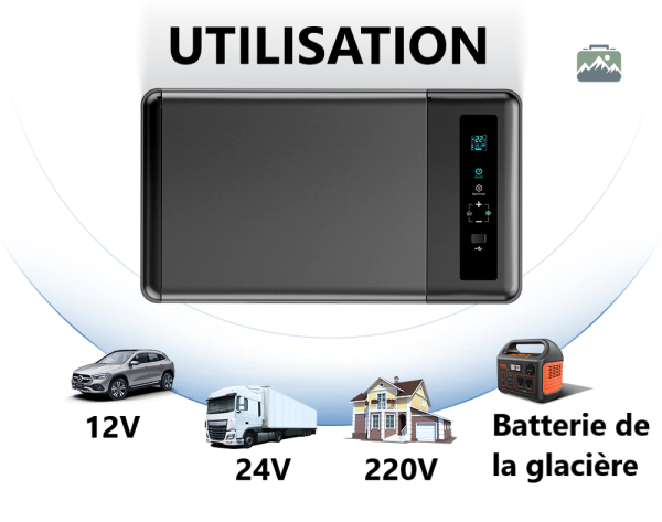 Glacière polyvalente 25L pour chaud et froid