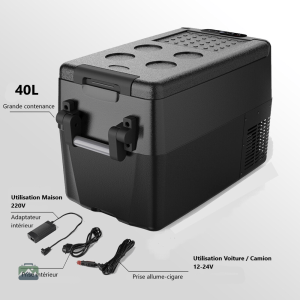 Glacière 12V et 220V pour vos voyages