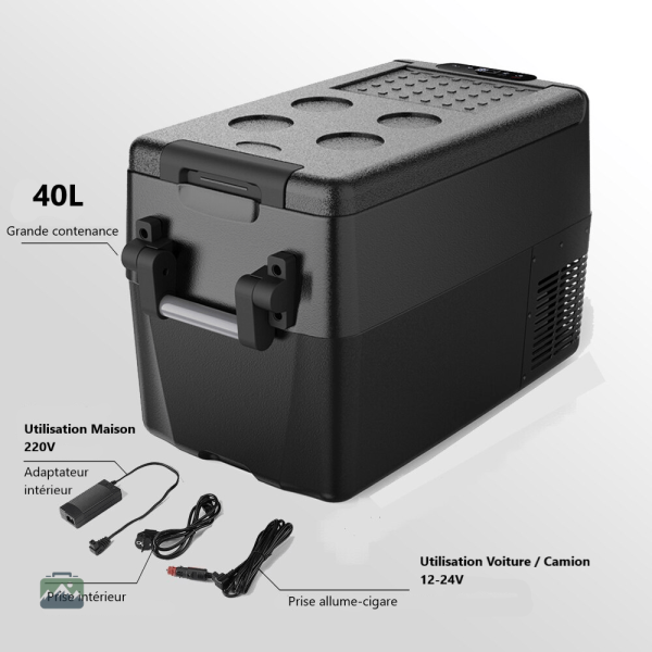 Glacière 12V et 220V pour vos voyages