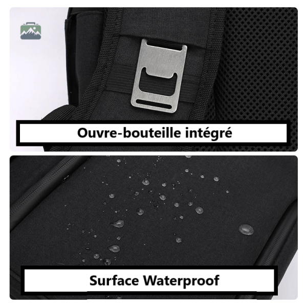 Accessoire isotherme bleu pour les activités en plein air