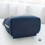 Sac à lunch souple en bleu, idéal pour la plage ou le camping