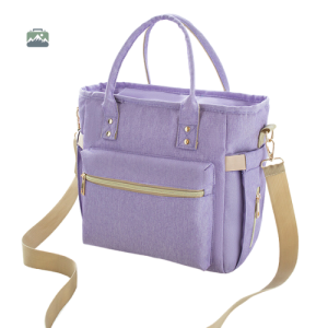 Glacière souple bandoulière violette