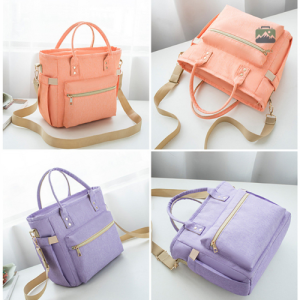 Sac de transport souple violet pour aliments