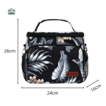 Glacière souple 10L design Black Jungle, idéale pour les sorties
