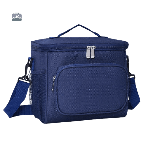 glaciere-souple-bleu-fonce-1 Glacière souple bleu foncé pour le transport de vos aliments
