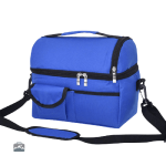 Glacière souple bleu foncé 10L, idéale pour le transport d'aliments