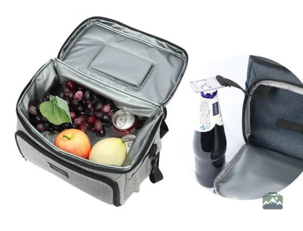 Glacière souple 13L, pratique pour les journées à la plage