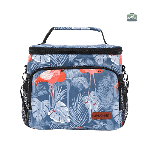 glaciere-souple-flamant-rose-10l-1 Glacière Souple 10L motif Flamant Rose