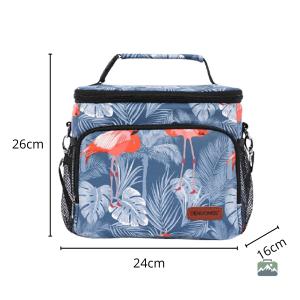 Glacière légère avec design Flamant Rose