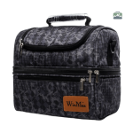 Glacière souple grise 12.5L pour le transport d'aliments