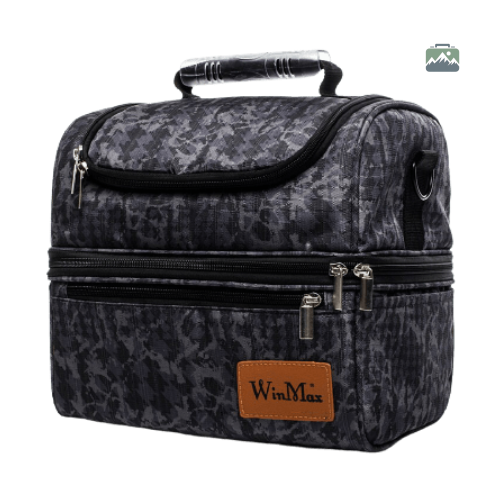 glaciere-souple-grise-12l-1 Glacière souple grise 12.5L pour le transport d'aliments