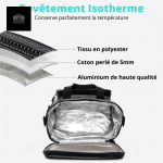 Glacière compacte Mosaïque Violette pour vos pique-niques