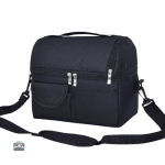Glacière Souple Noire 10L pour un transport facile des boissons