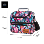 Glacière souple 12.5L aux motifs colorés