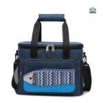 Glacière souple design poisson bleu, idéale pour les sorties