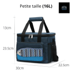 Sac isotherme souple poisson bleu pour conserver vos boissons