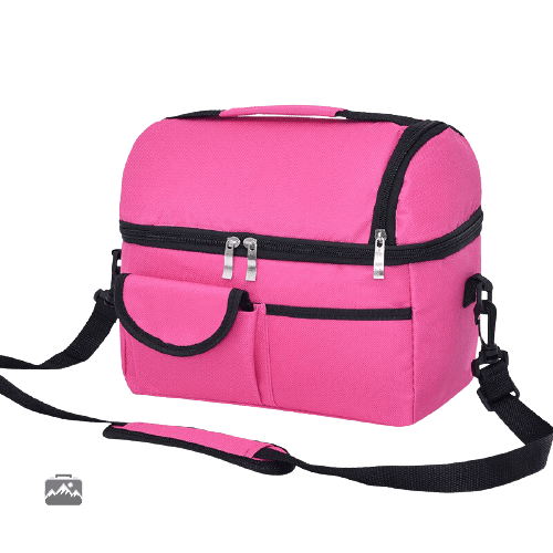 glaciere-souple-rose-10l-1 Glacière souple rose 10L, idéale pour les pique-niques