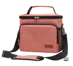 Glacière souple rose 9L pour le transport de boissons et aliments