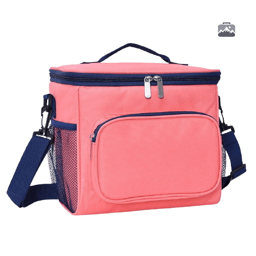 glaciere-souple-rose-et-bleue-1 Glacière souple rose et bleue pour le transport de vos aliments
