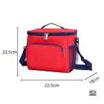 Glacière Souple Rouge et Bleue pour les pique-niques