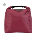 Glacière souple en tissu mauve pour le transport alimentaire