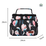 Glacière souple 10L avec design vintage pratique