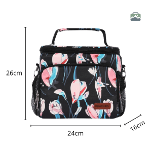 Glacière souple 10L avec design vintage pratique