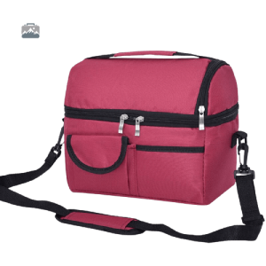 Glacière souple violette 10L pour pique-niques et sorties