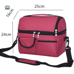 Glacière souple 10L, design violet, légère et pratique