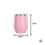 Mug isotherme multicolore, pratique pour tous vos déplacements