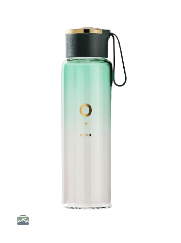 gourde-en-verre-verte-1 Gourde en verre verte élégante et durable pour tous les jours
