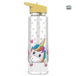Gourde enfant licorne colorée et amusante pour boissons