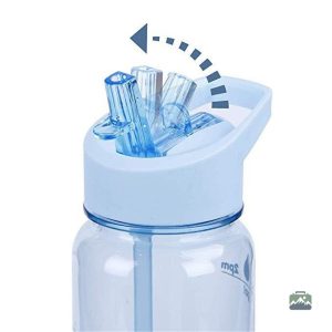 Gourde pour enfant motif flamant tropical, pratique et légère