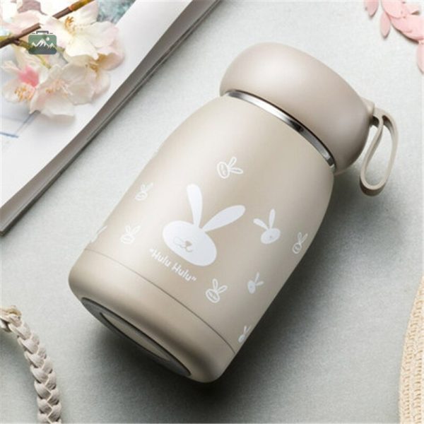 Gourde pratique pour les enfants, motif lapin