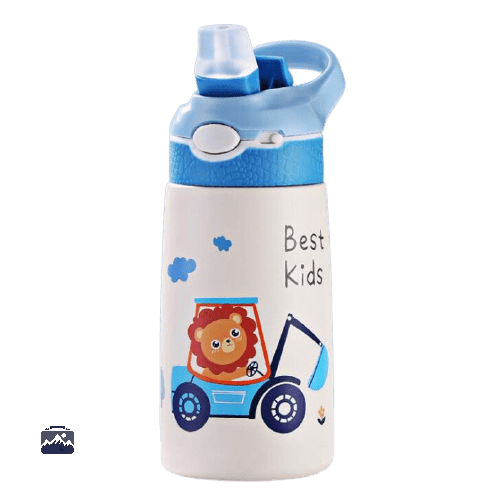 gourde-enfant-lion-1 Gourde enfant motif lion, pratique et colorée