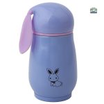 Gourde inox avec motif adorable de lapin pour enfants