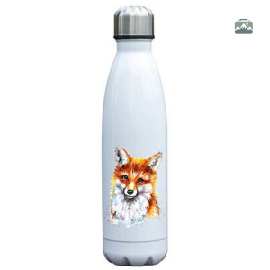 Gourde inox Agir pour les Animaux, design éco-responsable