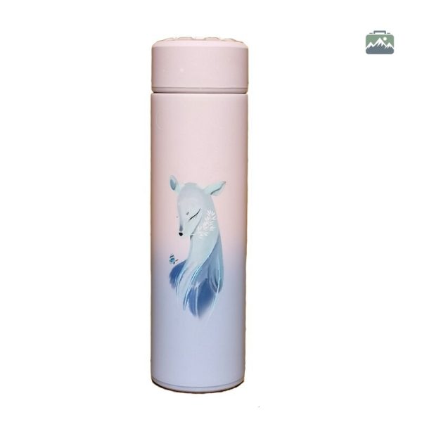 gourde-inox-biche-rose-1 Gourde inox rose Biche, design élégant et pratique