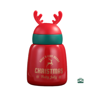 Gourde inox festive pour boissons