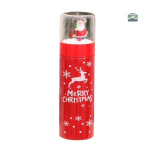 Gourde inox de Noël élégante et festive
