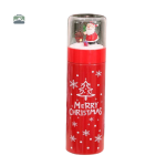 Accessoire de Noël : gourde en acier inoxydable