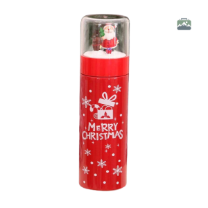 Gourde inox aux motifs de Noël