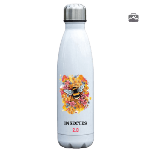 Gourde Inox Insectes 2.0 en acier inoxydable