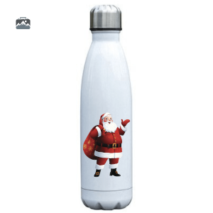 Gourde inox design Père Noël