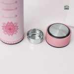 Gourde rose élégante et durable en inox